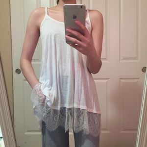 Lace White Camisole
